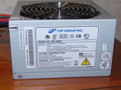 Лот: 6759731. Фото: 1. FSP Group ATX-350PN. Корпуса, блоки питания