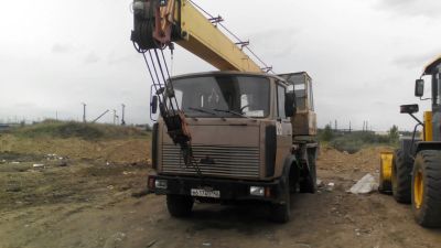 Лот: 6087130. Фото: 1. Автокран МАЗ "Ивановец". Грузовики, автобусы, спецтехника
