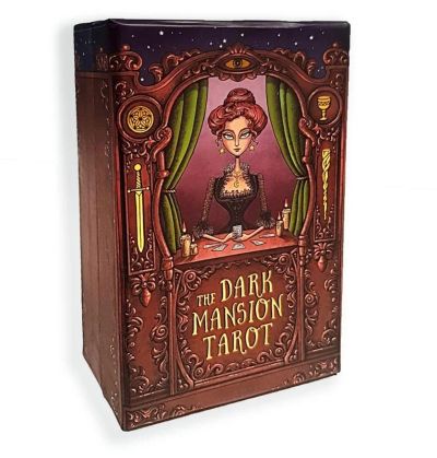 Лот: 21791771. Фото: 1. Карты Таро The Dark Mansion Tarot... Талисманы, амулеты, предметы для магии