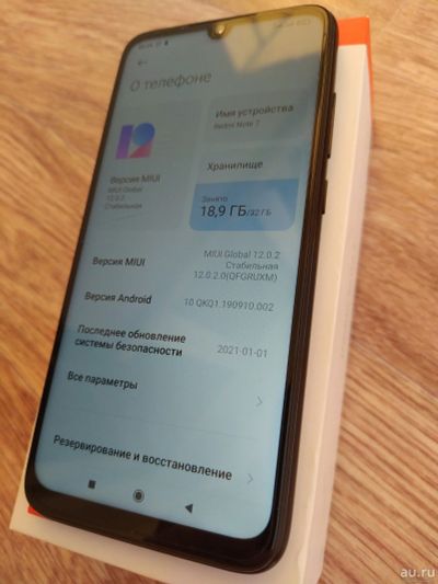 Лот: 17861057. Фото: 1. Xiaomi Redmi Note 7 32Gb / 3Gb... Смартфоны