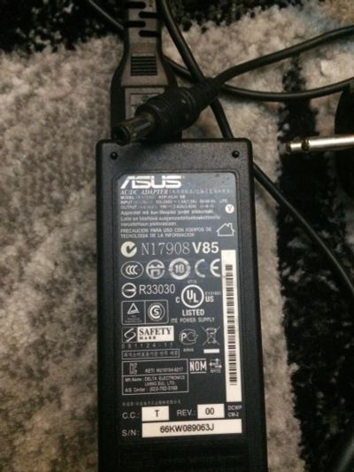 Лот: 9699107. Фото: 1. блок питания(Зарядка) для Asus... Корпуса, блоки питания