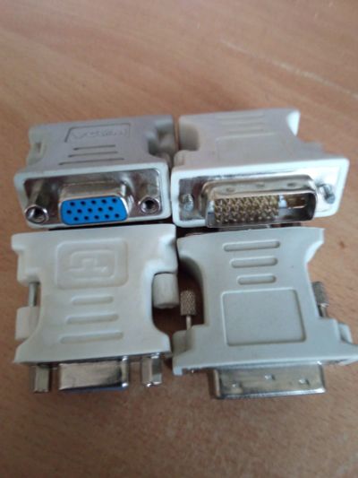 Лот: 18120370. Фото: 1. Переходник vga dvi-i. Шлейфы, кабели, переходники