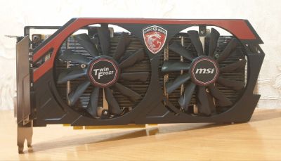 Лот: 16497479. Фото: 1. Видеокарта MSI GeForce GTX 760... Видеокарты