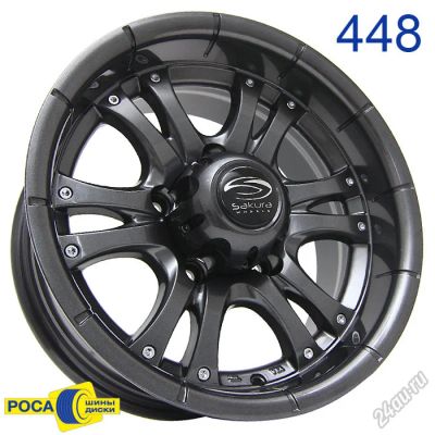 Лот: 5623985. Фото: 1. Комплект дисков Sakura Wheels... Диски