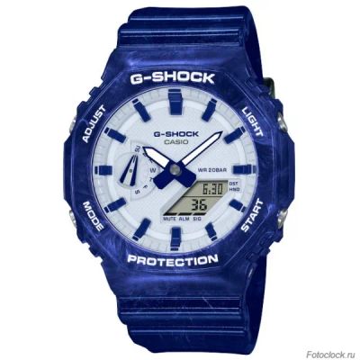 Лот: 21246381. Фото: 1. Casio GA-2100BWP-2A. Оригинальные наручные часы