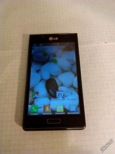 Лот: 6039377. Фото: 1. LG Optimus L7 P705 черный. Смартфоны