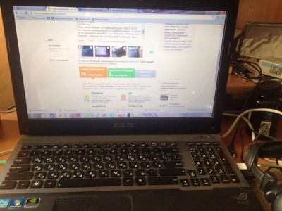 Лот: 3324370. Фото: 1. Игровой ноутбук ASUS G55VW , возможен... Ноутбуки