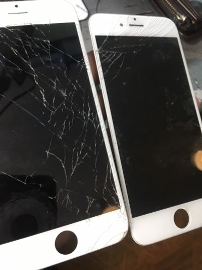 Лот: 17698230. Фото: 1. Два дисплейных модуля Iphone 6s... Дисплеи, дисплейные модули, тачскрины
