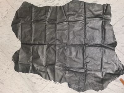 Лот: 19666852. Фото: 1. Кожа натуральная чёрная пласт. Работа с кожей