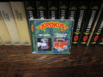 Лот: 6591048. Фото: 1. CD Krokus The Blitz/Change Of... Аудиозаписи