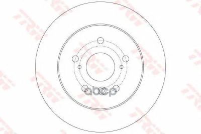 Лот: 21874657. Фото: 1. Диск Торм.зад.toyota Camry 06... Другое (автозапчасти)