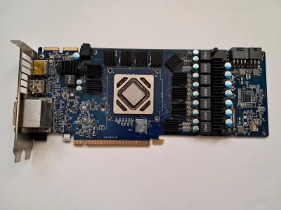 Лот: 21277043. Фото: 1. Видеокарта Radeon R9 280X 3G. Видеокарты
