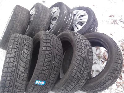 Лот: 3452094. Фото: 1. 2 комплекта резины лето зима по... Шины на дисках