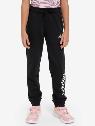 Лот: 22423314. Фото: 1. Брюки для девочек adidas, Черный. Другое (спортивная одежда)