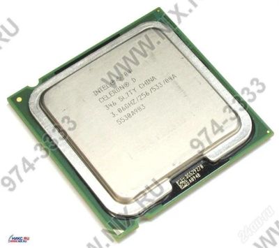 Лот: 2205522. Фото: 1. Процессор Intel Celeron D 346... Процессоры