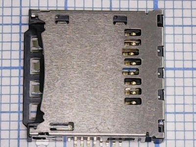 Лот: 12309511. Фото: 1. Коннектор SIM Sony LT30. Шлейфы, разъёмы
