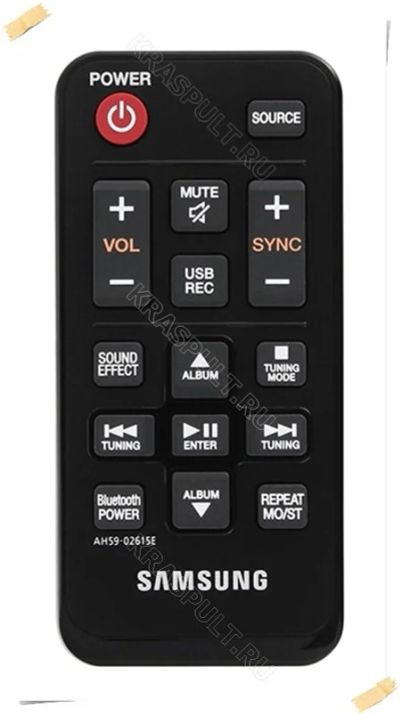Лот: 15906951. Фото: 1. Пульт SAMSUNG AH59-02615E, TW-H5500... Пульты ДУ