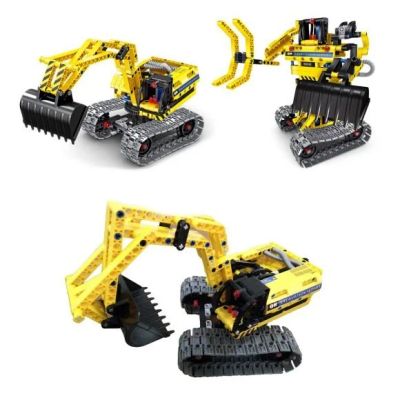 Лот: 15576726. Фото: 1. Конструктор QiHui Excavator and... Конструкторы