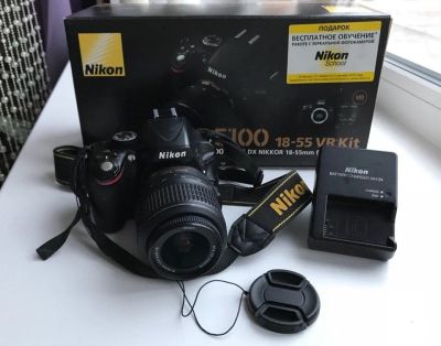 Лот: 11350693. Фото: 1. Nikon D5100 AF-S DX Nikkor 18-55mm... Цифровые зеркальные