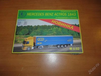 Лот: 1293367. Фото: 1. Модель седельного тягача MERCEDES... Конструкторы