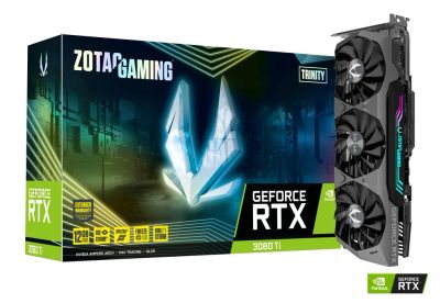 Лот: 25057732. Фото: 1. ZOTAC GeForce RTX 3080 Ti Trinity. Видеокарты