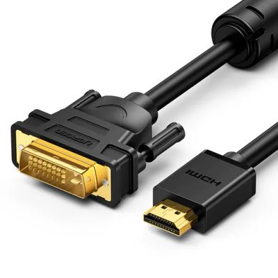 Лот: 21574275. Фото: 1. Кабель UGREEN HDMI Male To DVI... Шлейфы, кабели, переходники