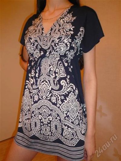 Лот: 2865527. Фото: 1. Платье синее. Платья