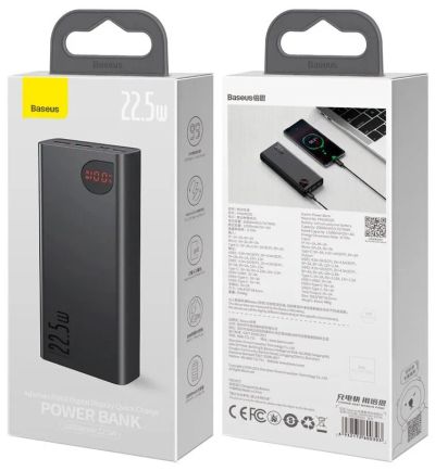 Лот: 19286779. Фото: 1. Power Bank (20000 mAh) (22.5W... Внешние, портативные аккумуляторы для смартфонов (Power bank)