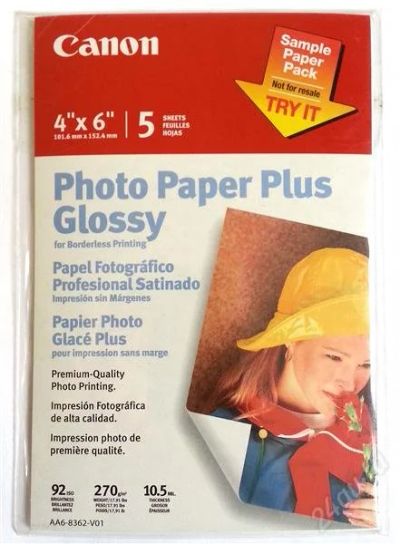 Лот: 2636066. Фото: 1. Фотобумага Canon Photo Paper Plus... Картриджи, расходные материалы