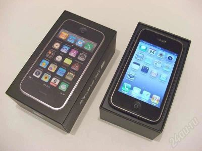 Лот: 689963. Фото: 1. iPhone 3Gs 16Gb, черный, комплект... Смартфоны