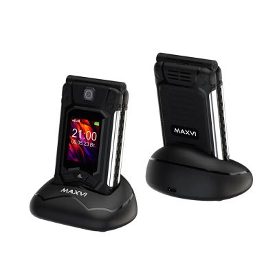 Лот: 25021382. Фото: 1. Сотовый Maxvi E10ds Black 2sim... Кнопочные мобильные телефоны