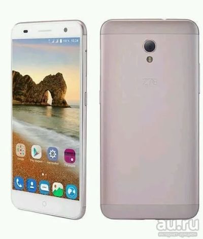 Лот: 10223687. Фото: 1. ZTE V7 blade rose gold. Смартфоны