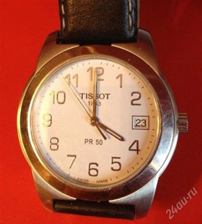 Лот: 2446064. Фото: 1. Оригинальные часы Tissot pr50... Оригинальные наручные часы