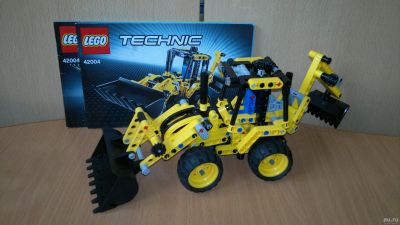 Лот: 13662038. Фото: 1. Лего Lego Technic 42004 Экскаватор-погрузчик. Конструкторы
