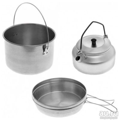 Лот: 18289974. Фото: 1. Набор посуды HS-NP 010146-00 Helios. Посуда для туристических походов, пикников