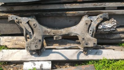 Лот: 14317994. Фото: 1. Балка под ДВС Toyota Carib AE95G... Ходовая, подвеска, рулевое управление