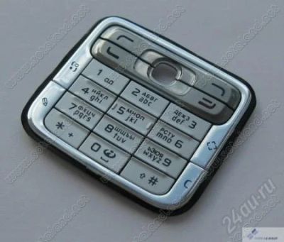 Лот: 1028876. Фото: 1. Клавиатура Nokia N73(ориг, русская... Корпуса, клавиатуры, кнопки