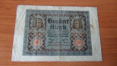 Лот: 17406881. Фото: 1. 100 марок 1920 (2). Германия и Австрия