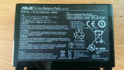 Лот: 10005663. Фото: 1. Аккумулятор для ноутбук ASUS A32-F82. Аккумуляторы