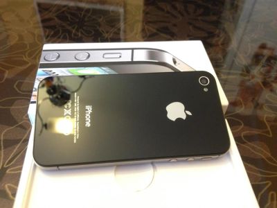 Лот: 3432902. Фото: 1. iPhone 4S 16GB BLACK РСТ идеальное... Смартфоны