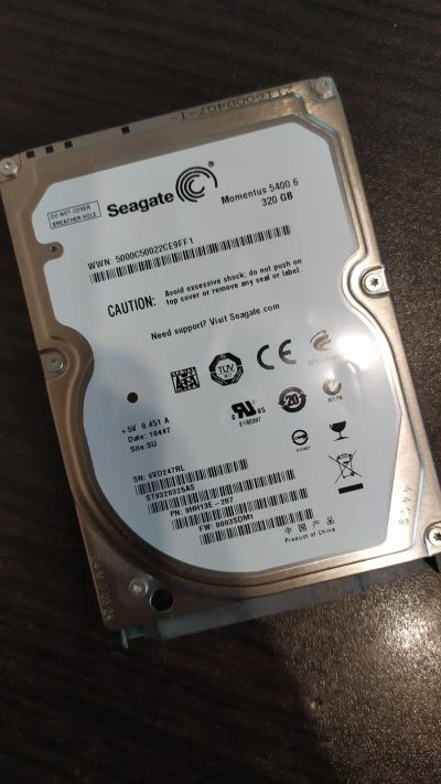 Лот: 16742745. Фото: 1. Seagate ST930325AS 320 Гб жёсткий... Жёсткие диски (HDD)
