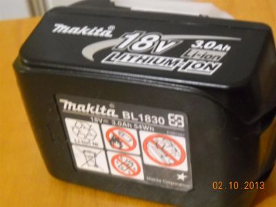 Лот: 3240820. Фото: 1. Батарея шурупаверта makita. Электроинструмент