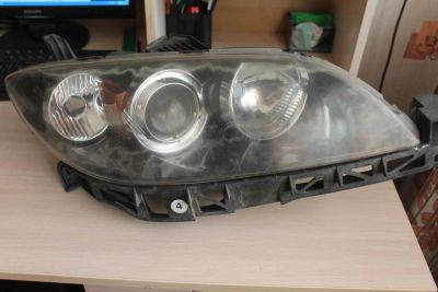 Лот: 7260129. Фото: 1. Фара правая (галоген) Mazda Axela... Оптика и освещение