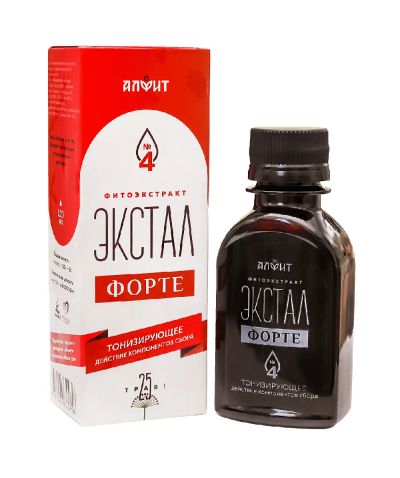 Лот: 20992573. Фото: 1. ЭКСТАЛ Форте - 4 Тонизирующий... Народная медицина, БАДы