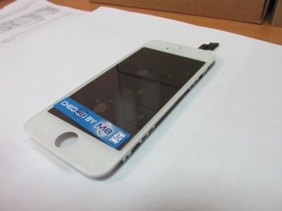 Лот: 9729479. Фото: 1. Дисплей для iPhone 5S + тачскрин... Дисплеи, дисплейные модули, тачскрины