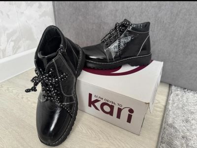 Лот: 25903827. Фото: 1. Ботинки женские кожаные новые. Ботинки, полуботинки