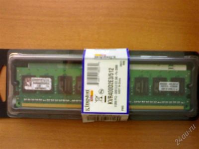 Лот: 1425566. Фото: 1. Память 512Mb Kingston DDR2 PC3200... Оперативная память