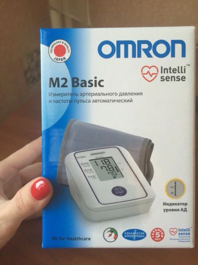 Лот: 6562860. Фото: 1. Новый тонометр Omron M2. Антисептики, защитные средства, медицинские маски