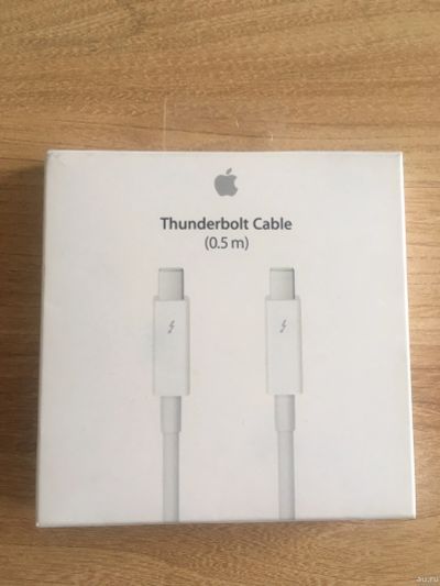 Лот: 18061867. Фото: 1. Кабель Thunderbolt cable 0,5. Шлейфы, кабели, переходники