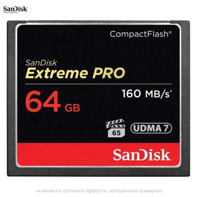 Лот: 21439242. Фото: 1. Карта памяти SanDisk Compact Flash... Карты памяти